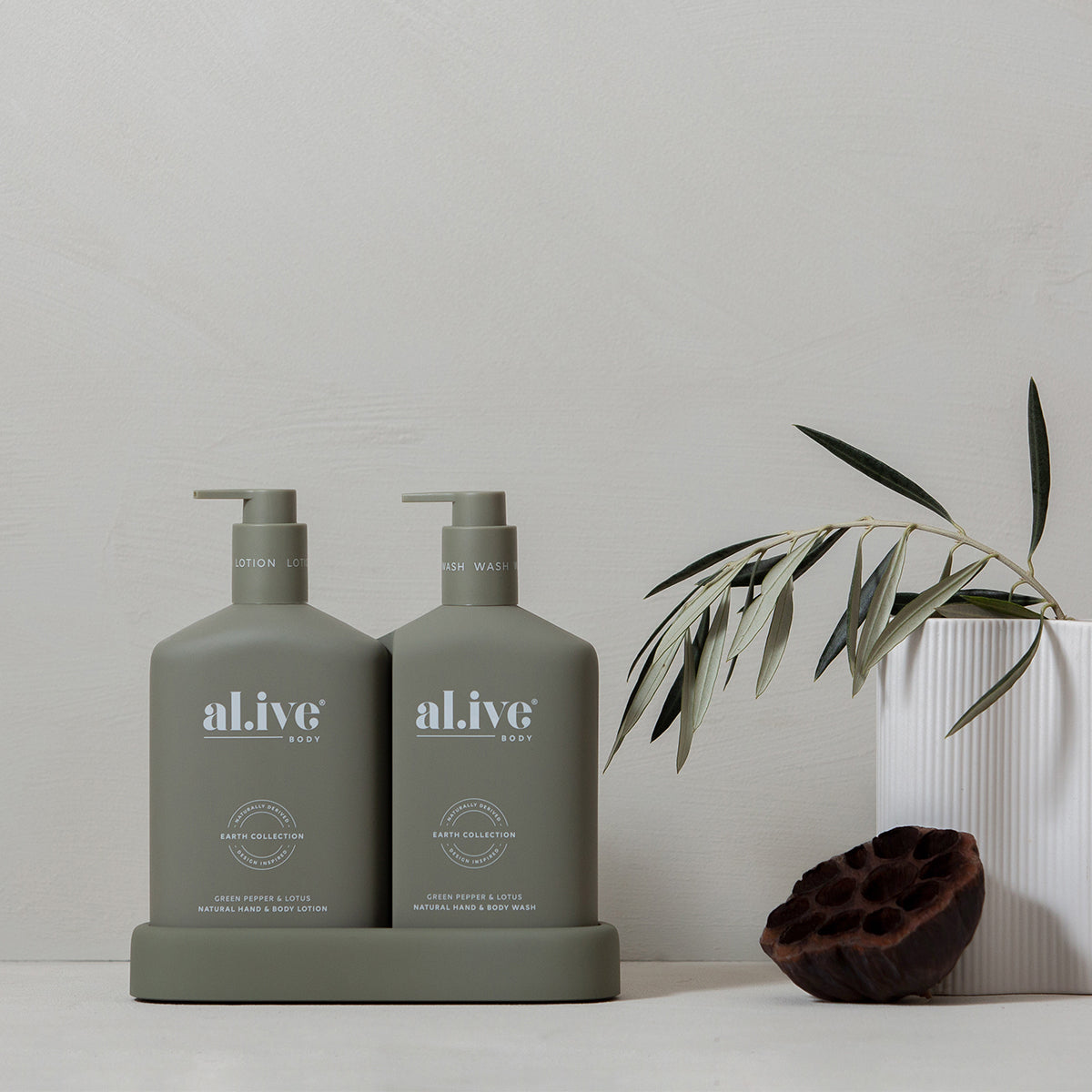 Wash & Lotion Duo | Green Pepper & Lotus