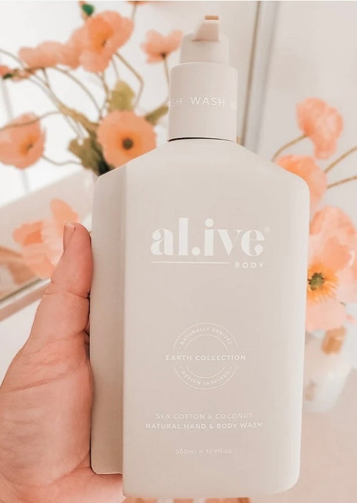 Sea Cotton and Coconut Body Wash