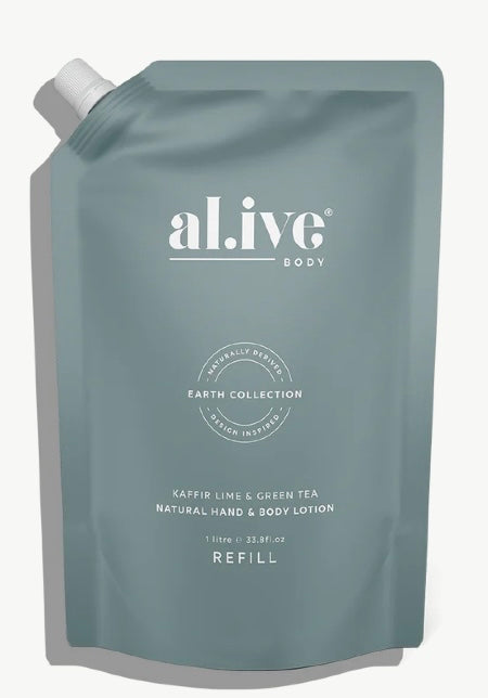 Kaffir Lime and Green Tea Lotion - Refill