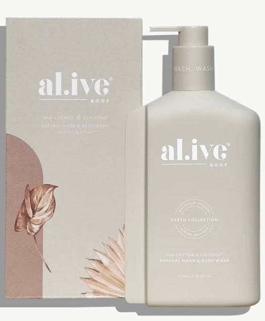 Sea Cotton and Coconut Body Wash