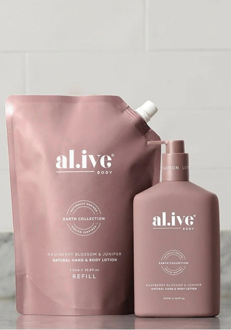 Raspberry Blossom & Juniper Lotion Refill