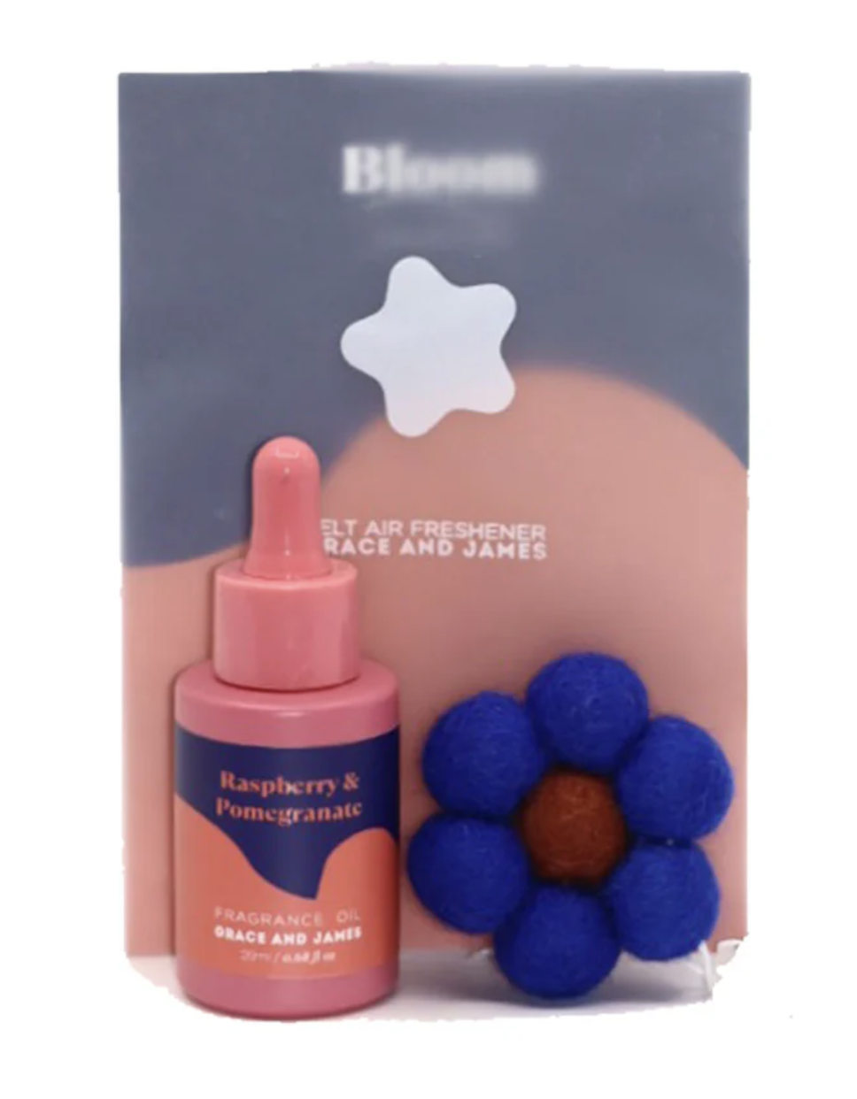 Raspberry & Pomegranate | Felt Air Freshener