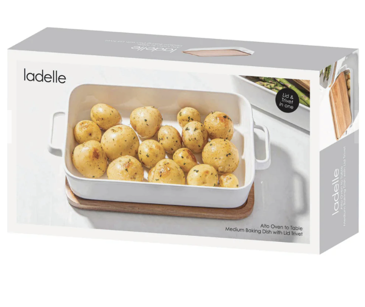 Alto Oven To Table | Baking Dish with Lid/Trivet | Medium