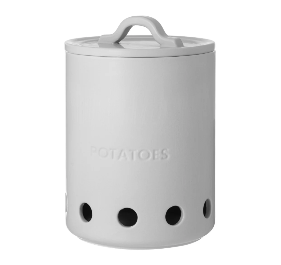 Essentials Potato Vault | White