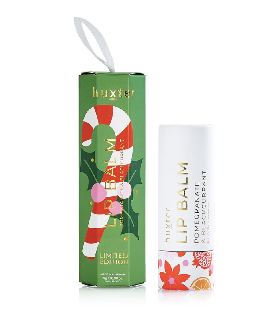 Hanging Lip Balm | Green | Pomegranate & Blackcurrant