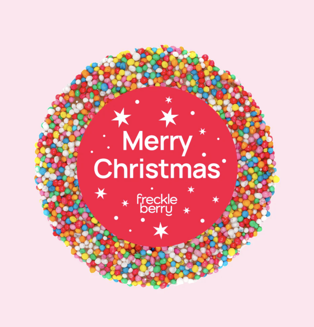 Christmas 40g Single Freckle | Merry Christmas