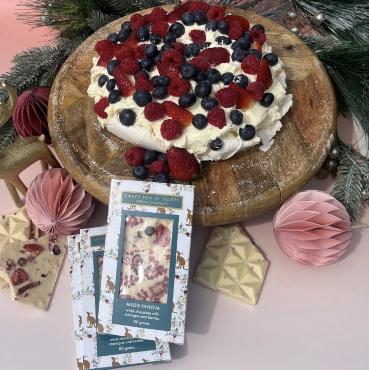 Artisan Chocolate Bar | Aussie Pavlova