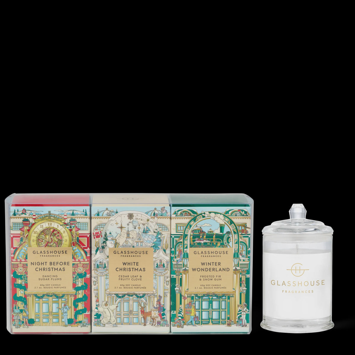60g Candle Trio | Christmas
