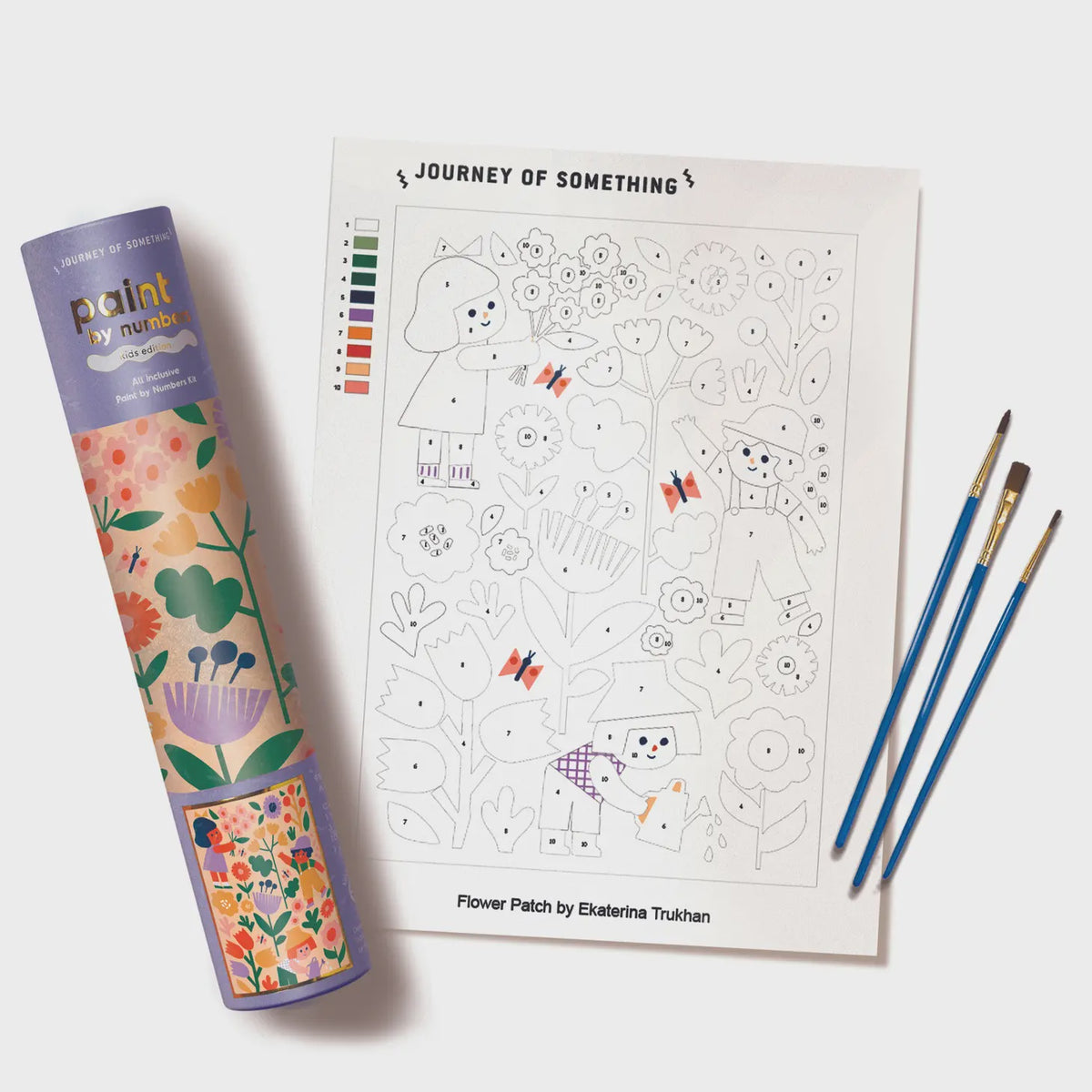 Kids Pant by Numbers | Flower Patch