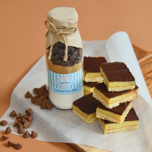 Sweet Health | Caramel Slice