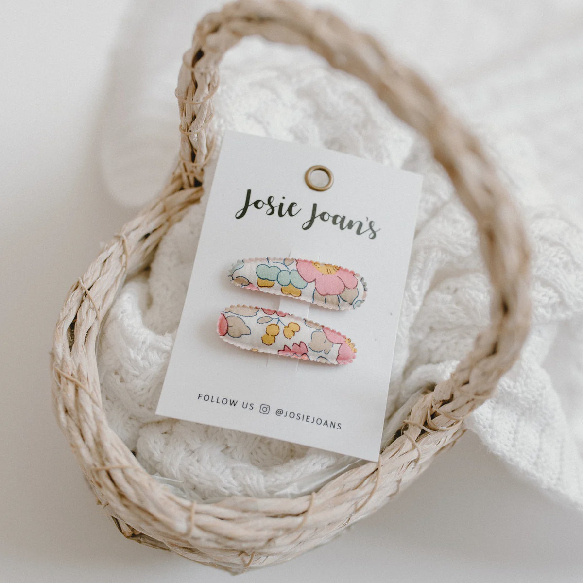 Little Poppy Hair Clips