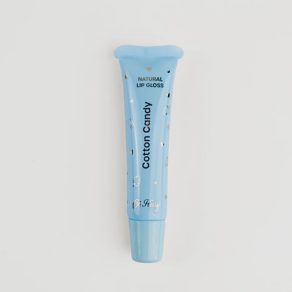 Oh Flossy | Individual Natural Lip Gloss | Cotton Candy