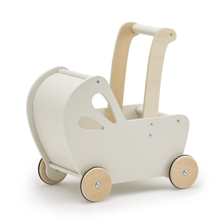 Moover Line Pram - White