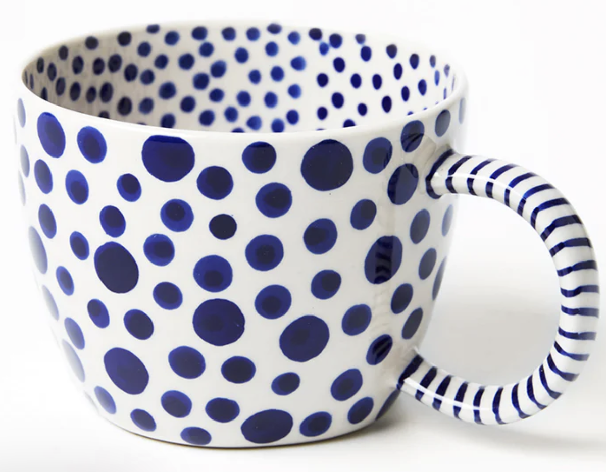 Chino Mug | Navy Spot