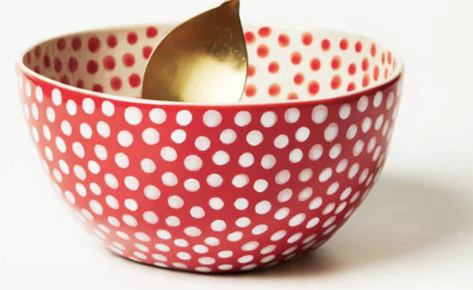 Chino Bowl Red Dot