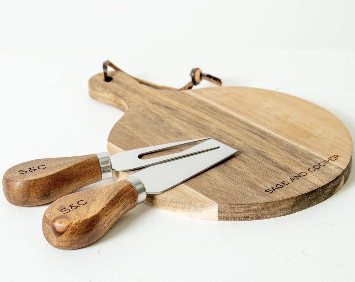 Glencoe Cheeseboard Set