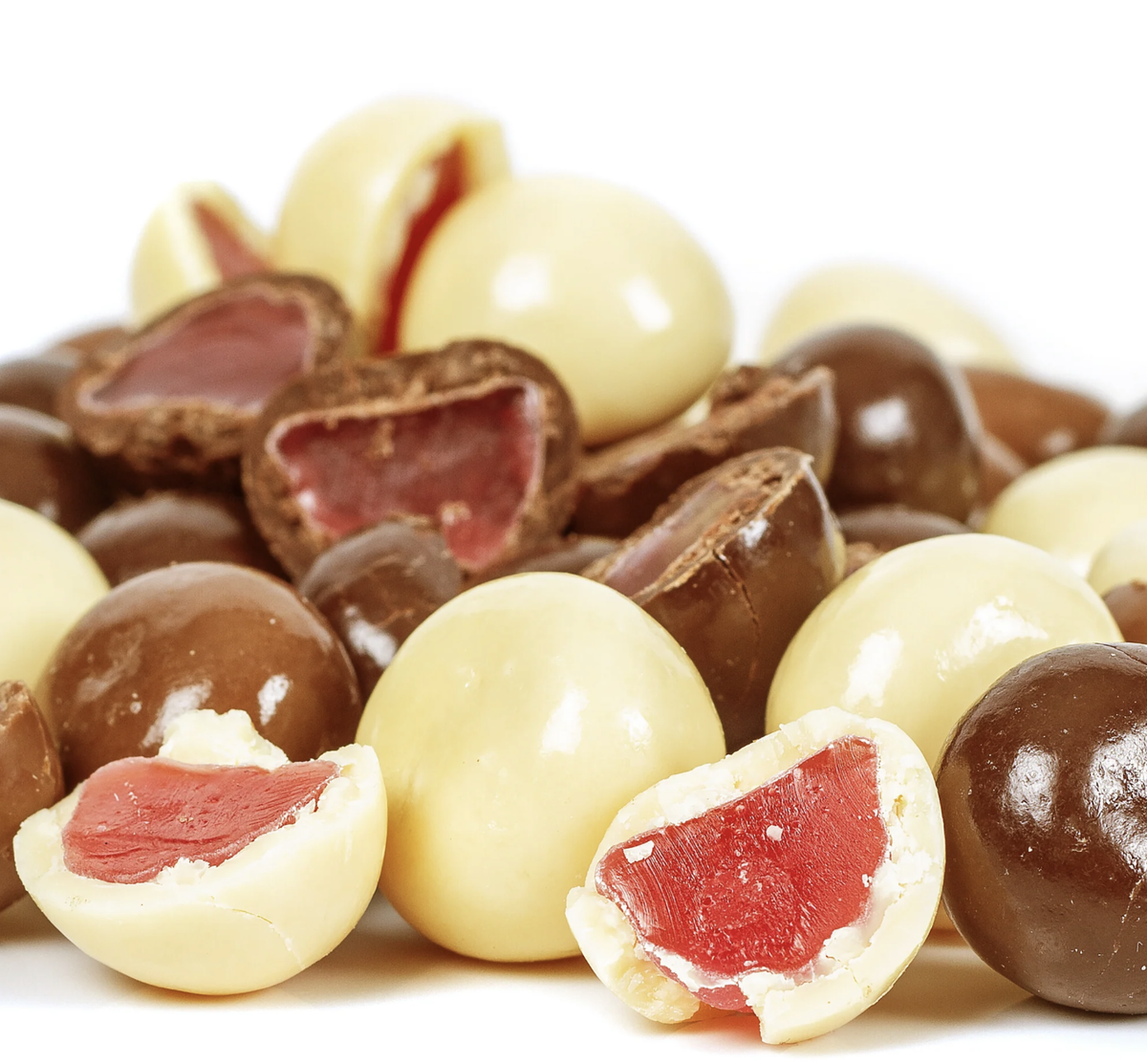 210g Mixed Chocolate | Raspberries