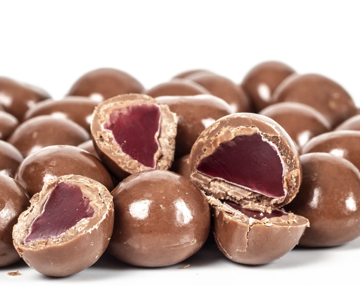 210g Milk Chocolate | Raspberries