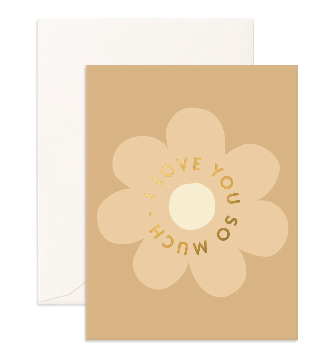 Greeting Card | Love You Flower