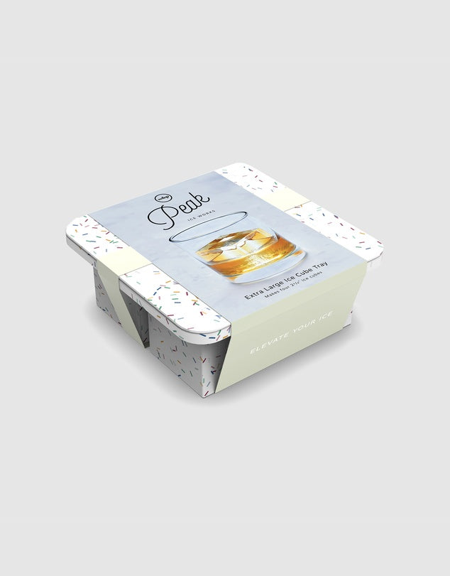 Ice Cube Tray | Extra Large | White Speckled