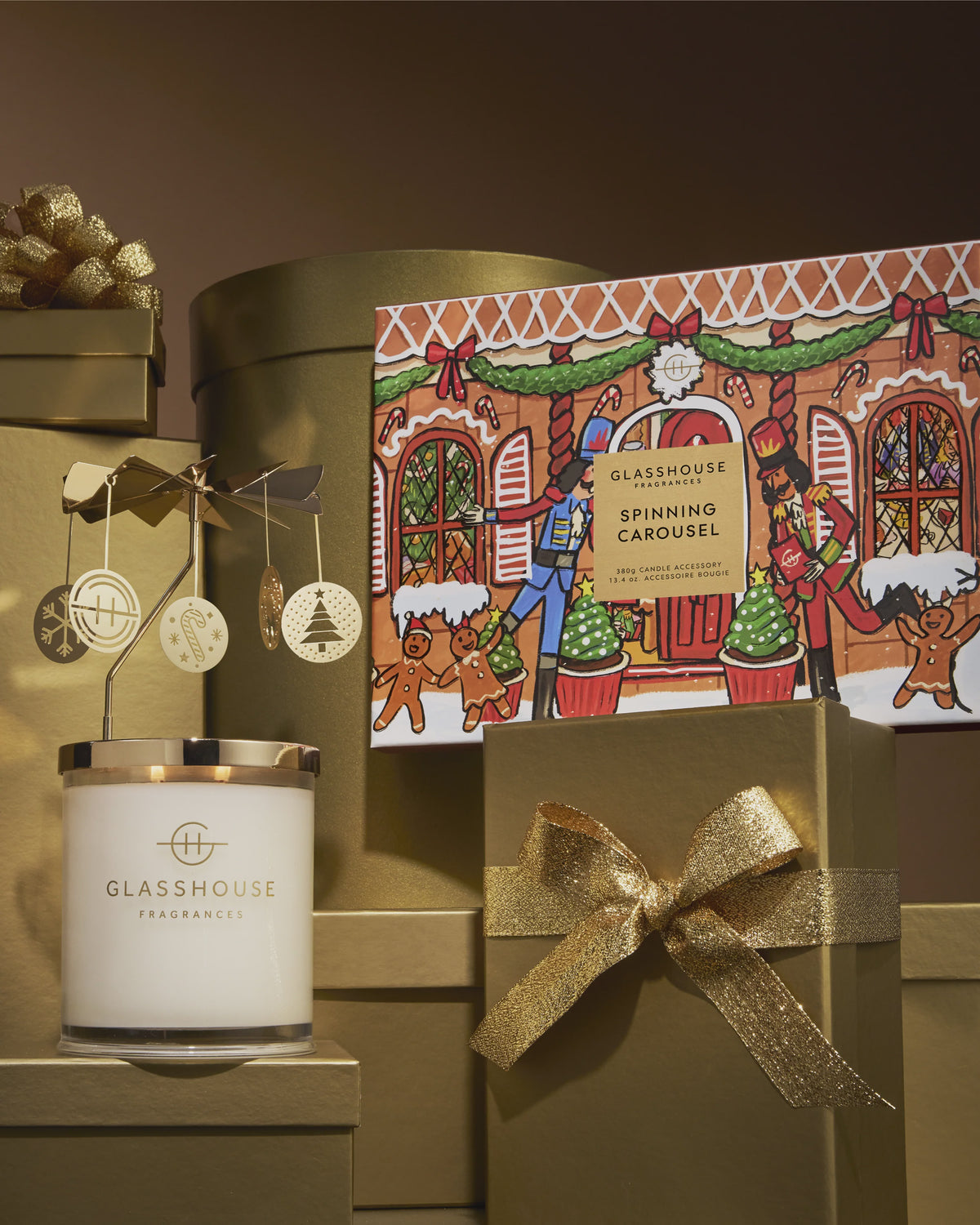 Spinning Carousel Accessory | Christmas