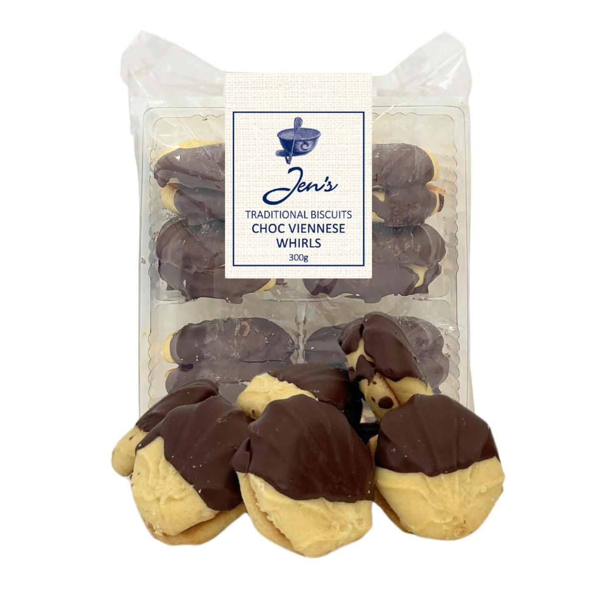 Jen's | Choc Viennese Whirls 300g
