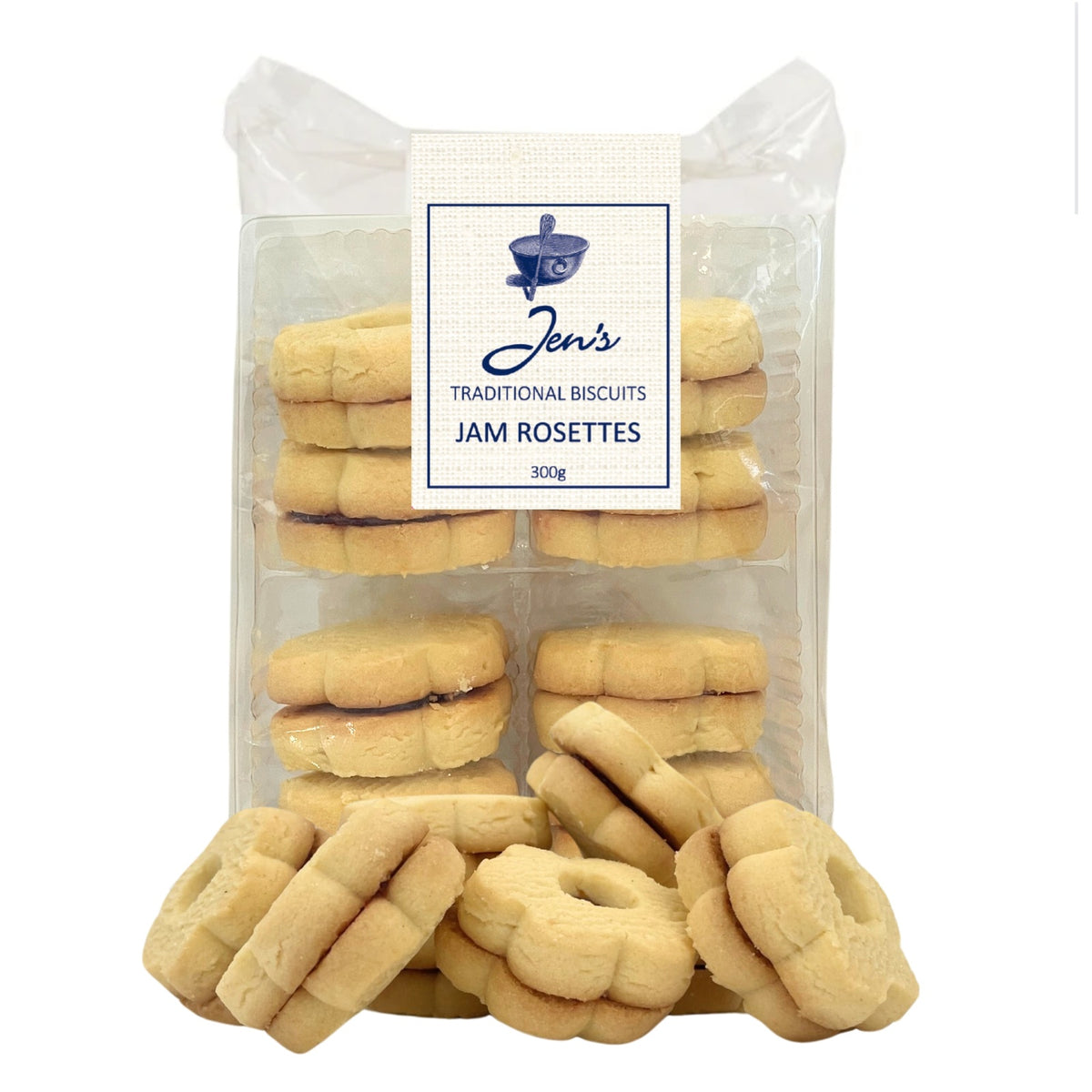 Jen's | Jam Rosettes 300g