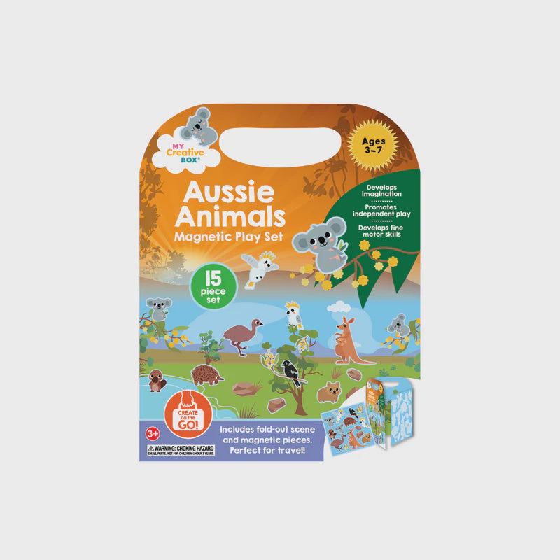 Aussie Animals Magnetic Play Set