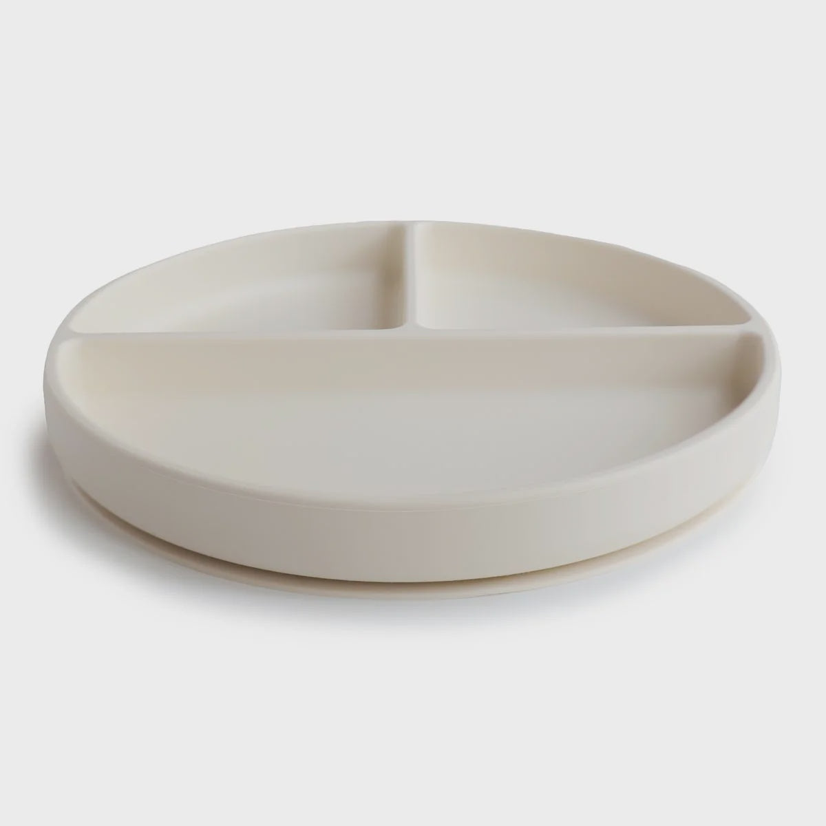 Silicone Suction Plate | Ivory