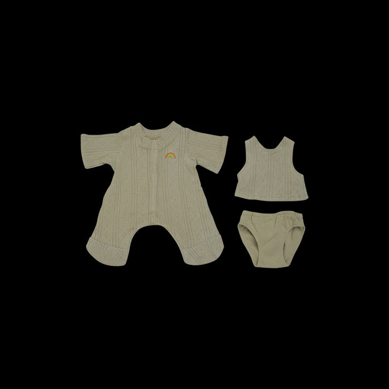 Dinkum Dolls | Pointelle PJ Set | Sage