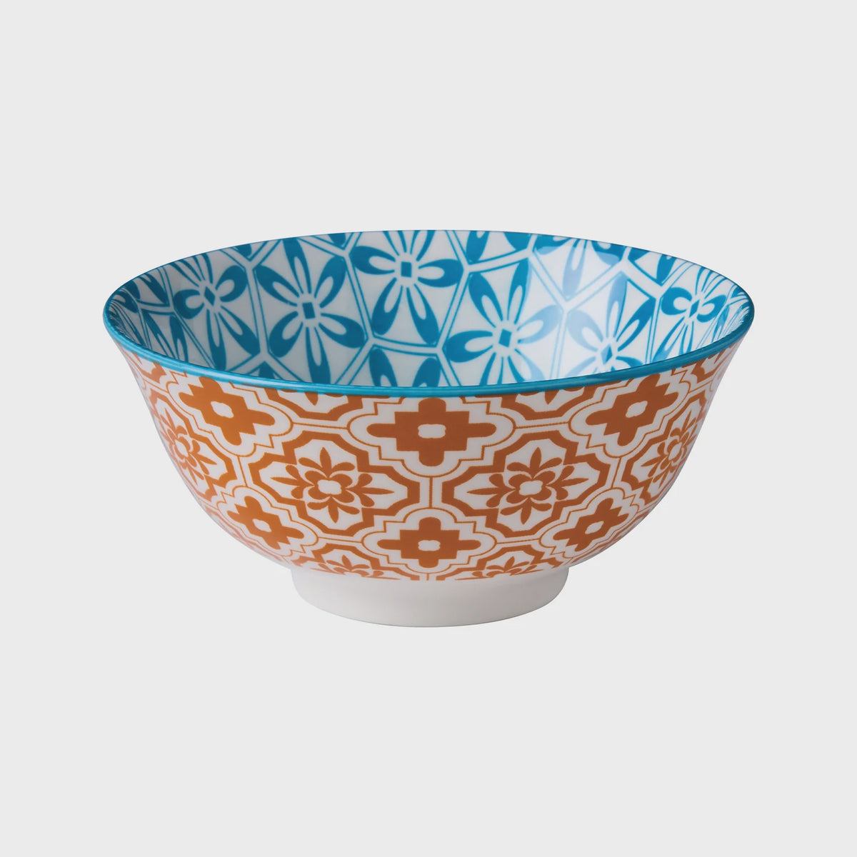 Glazed Porcelain Bowl | Summer Aqua