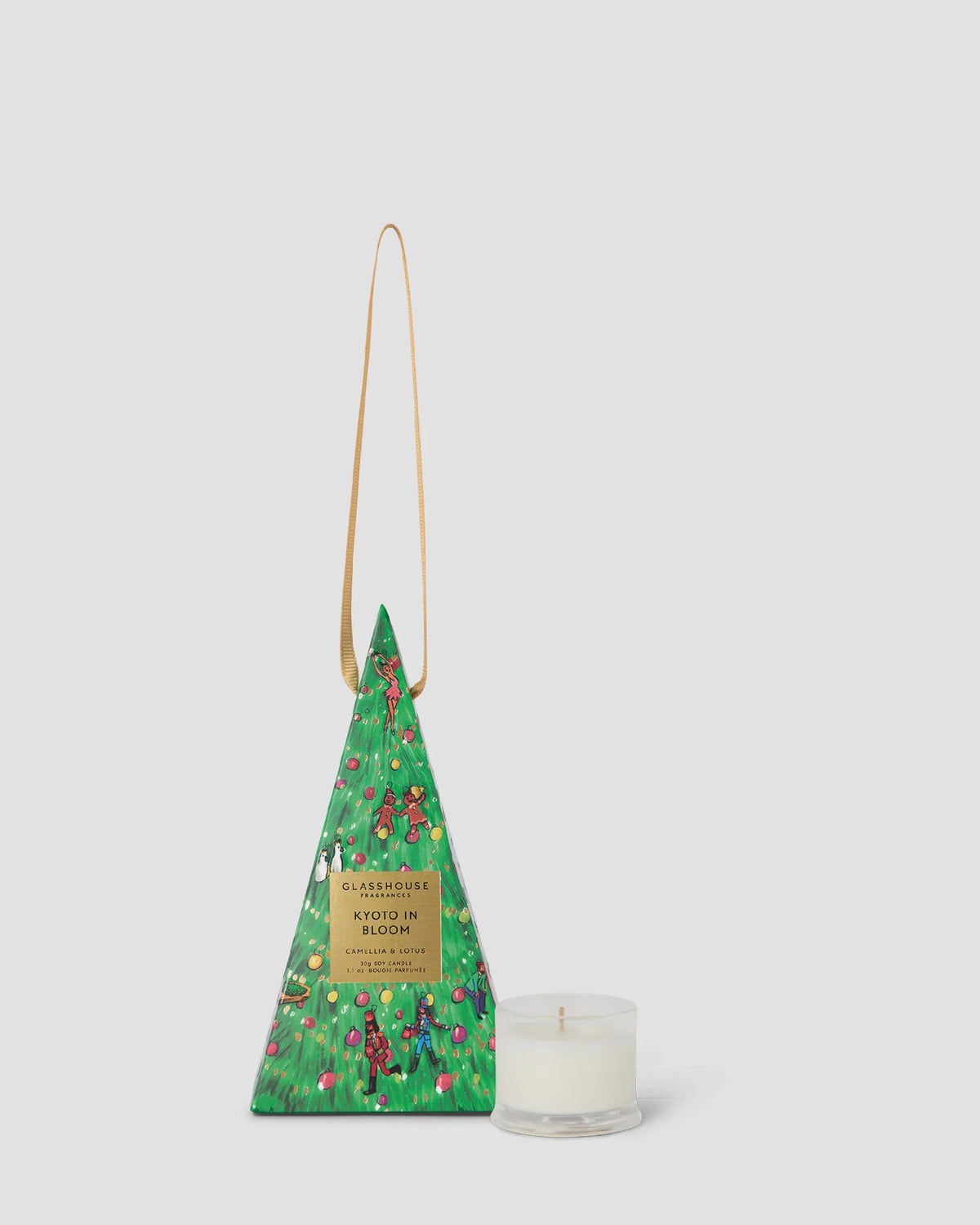30g Christmas Bauble Candle | Kyoto In Bloom