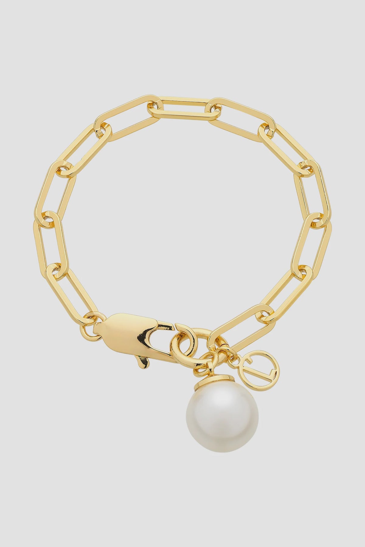 Hayley Gold Pearl Bracelet