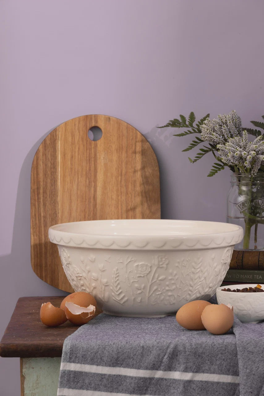 Mixing Bowl | In The Meadow | Cream Rose | 4L