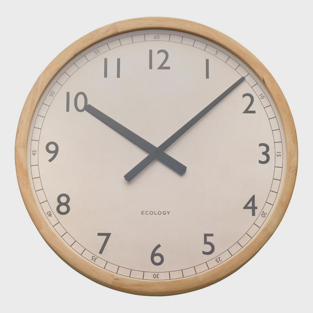 Sandglass Wall Clock | 50cm Pine