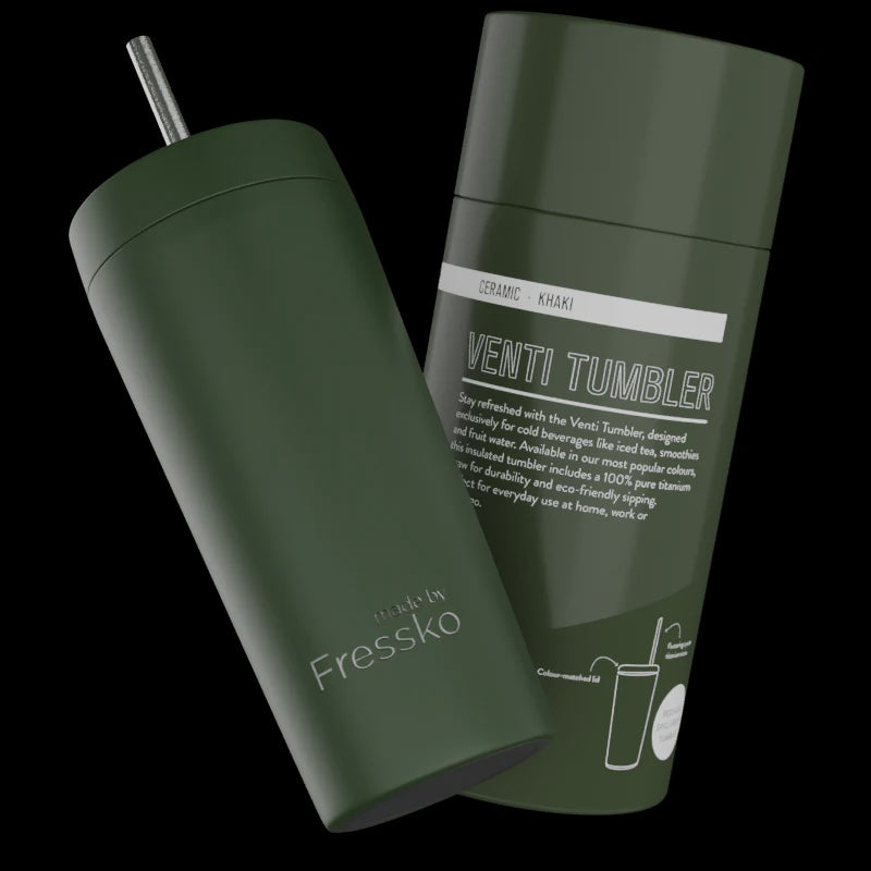 Venti Tumbler | Khaki | Ceramic | 600mL