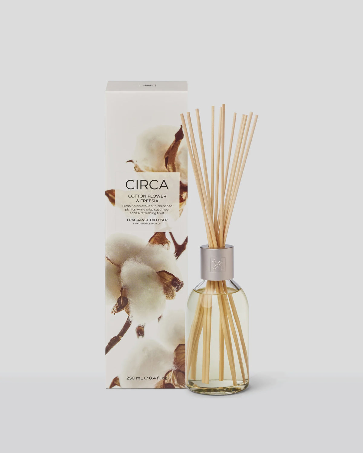 250mL Diffuser | Cotton Flower & Freesia