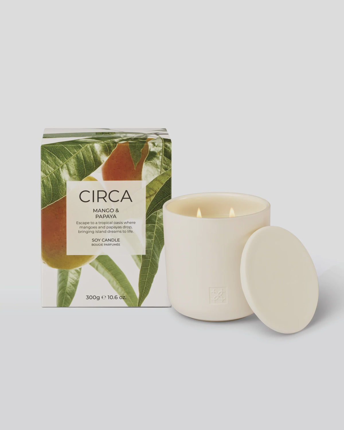 300g Soy Candle | Mango & Papaya