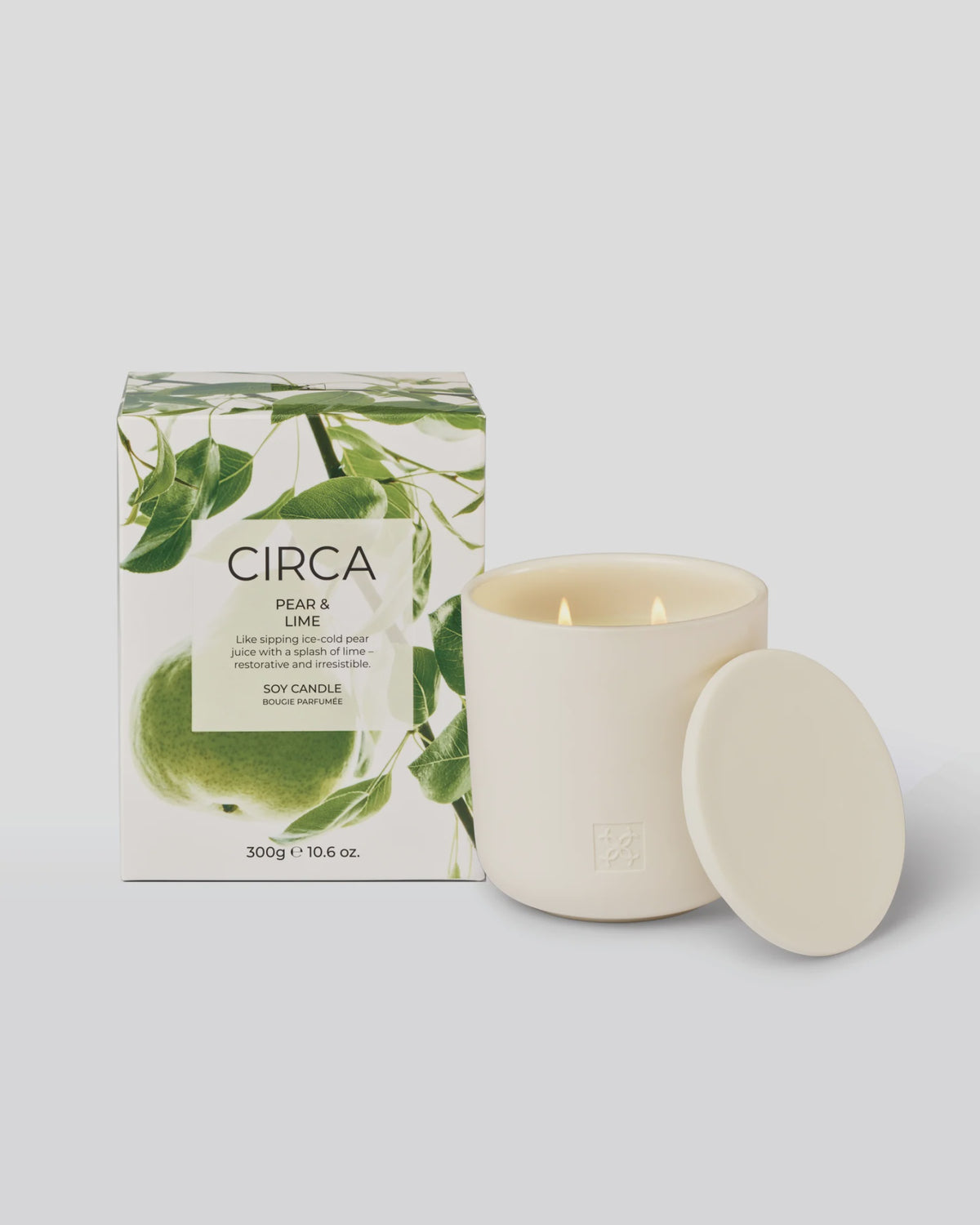 300g Soy Candle | Pear & Lime