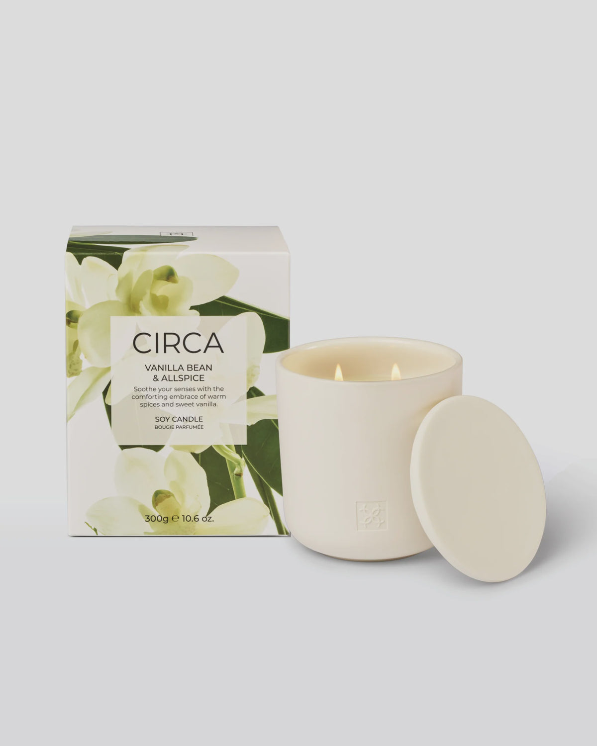 300g Soy Candle | Vanilla Bean & Allspice