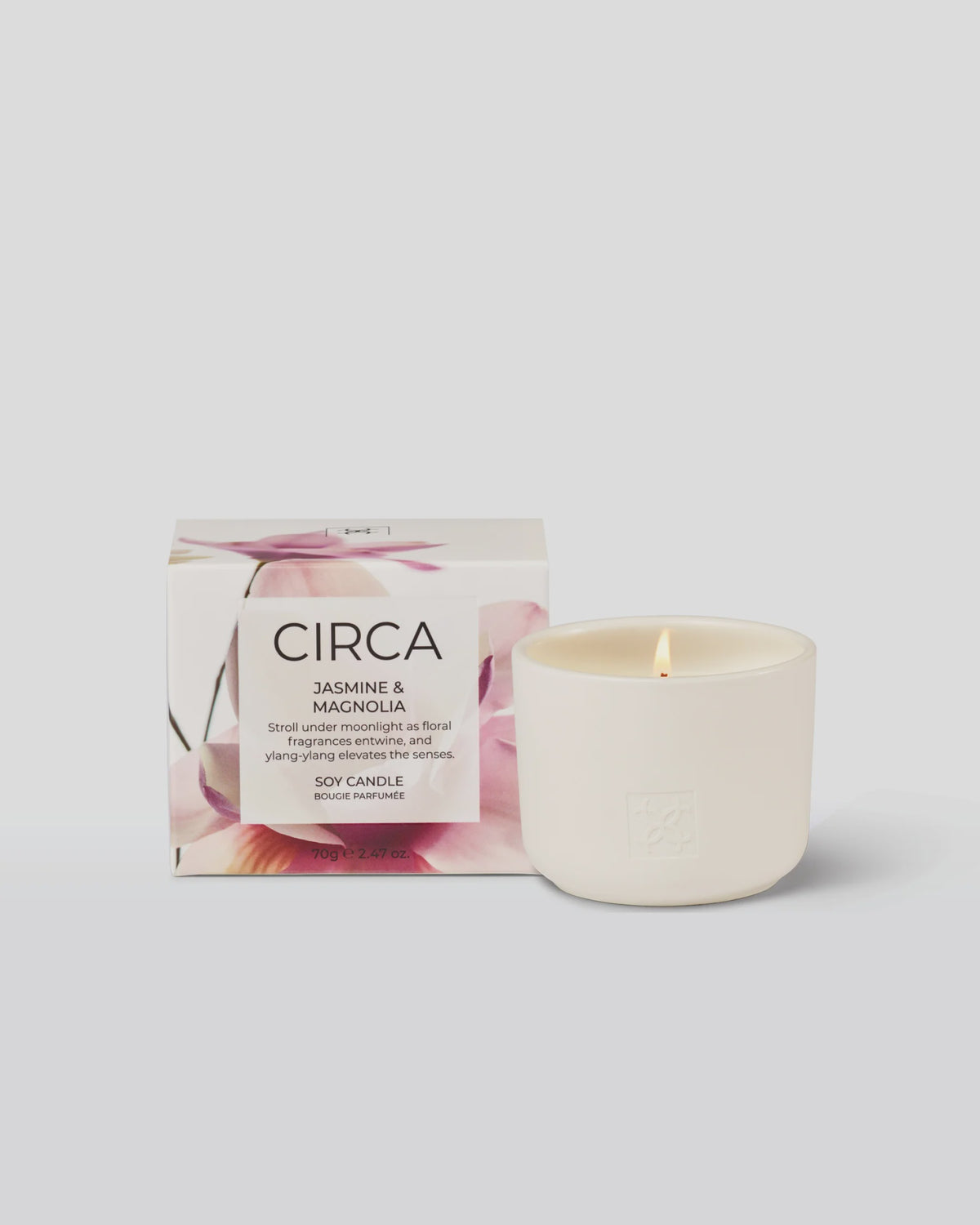 70g Soy Candle | Jasmine & Magnolia