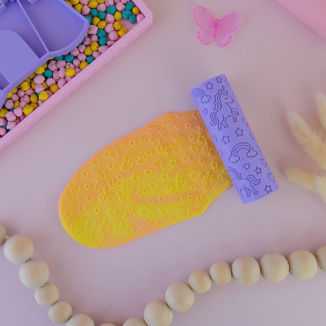 Eco Textured Roller | Unicorn | Pink