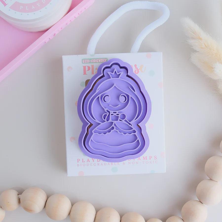 Eco Playdough Stamp | Royal Kingdom | Princess | Pink