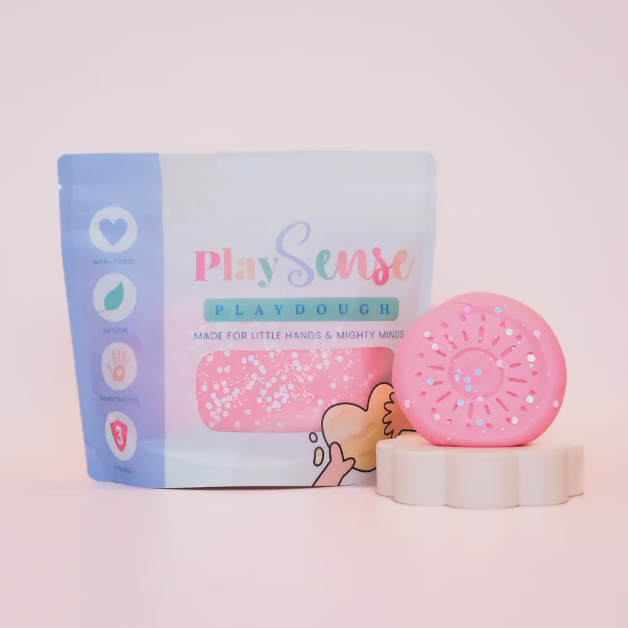 Glitter Dough | Pastel Pink | Cotton Candy Scented