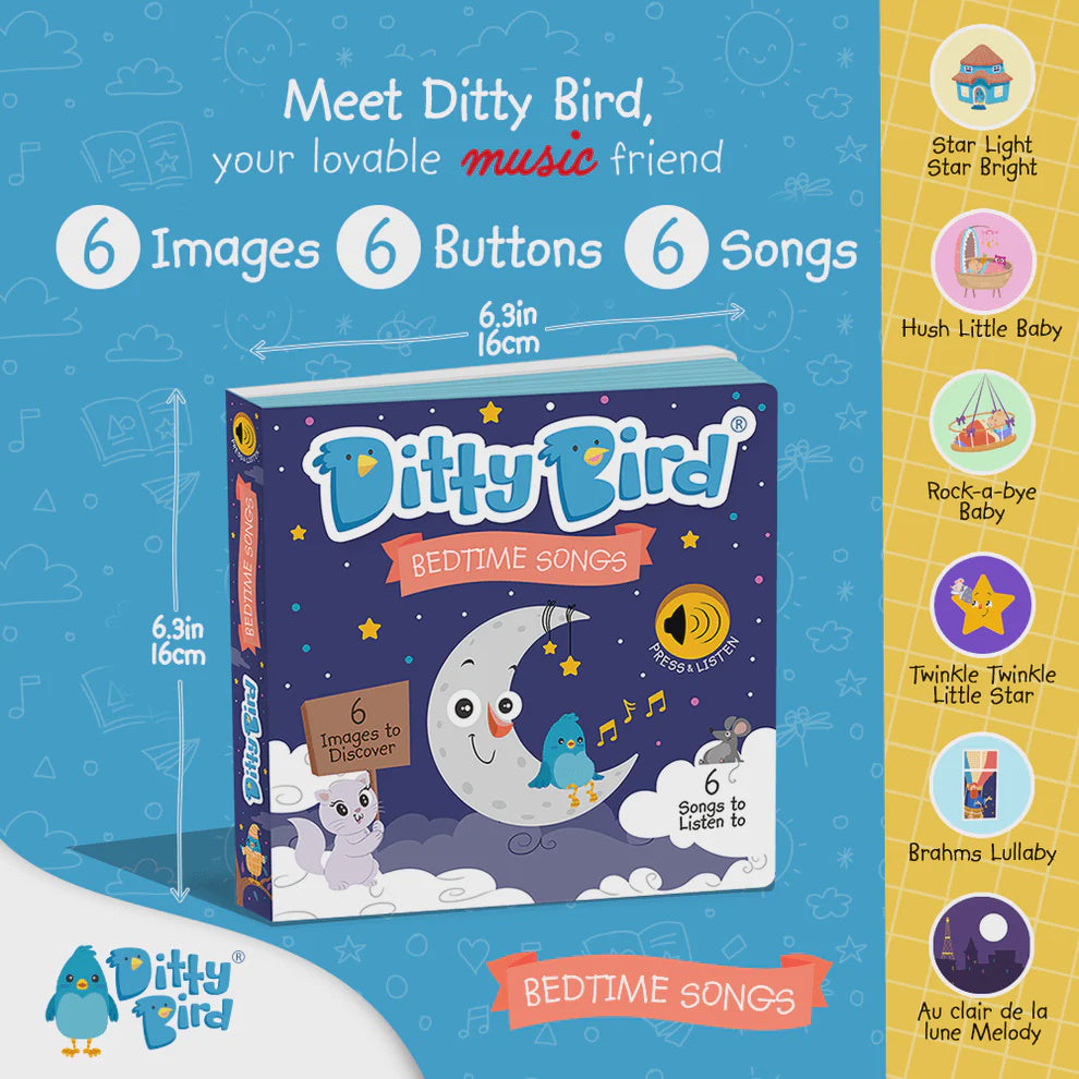Ditty Bird Song Book | Bedtime