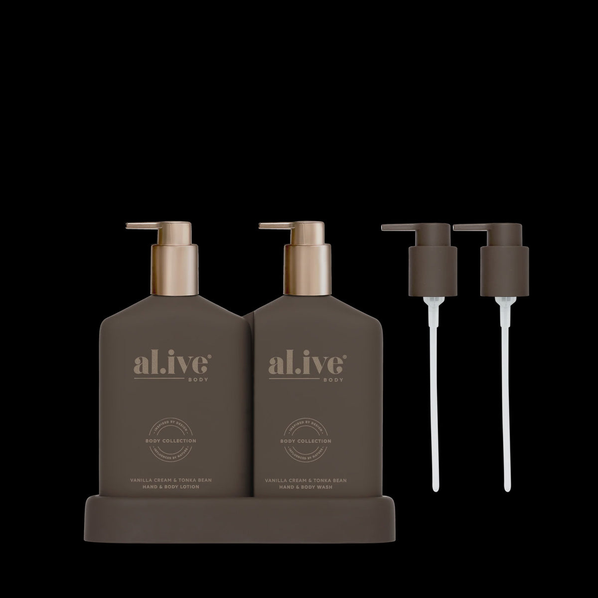 Transformative Wash & Lotion Duo | Vanilla Cream & Tonka Bean