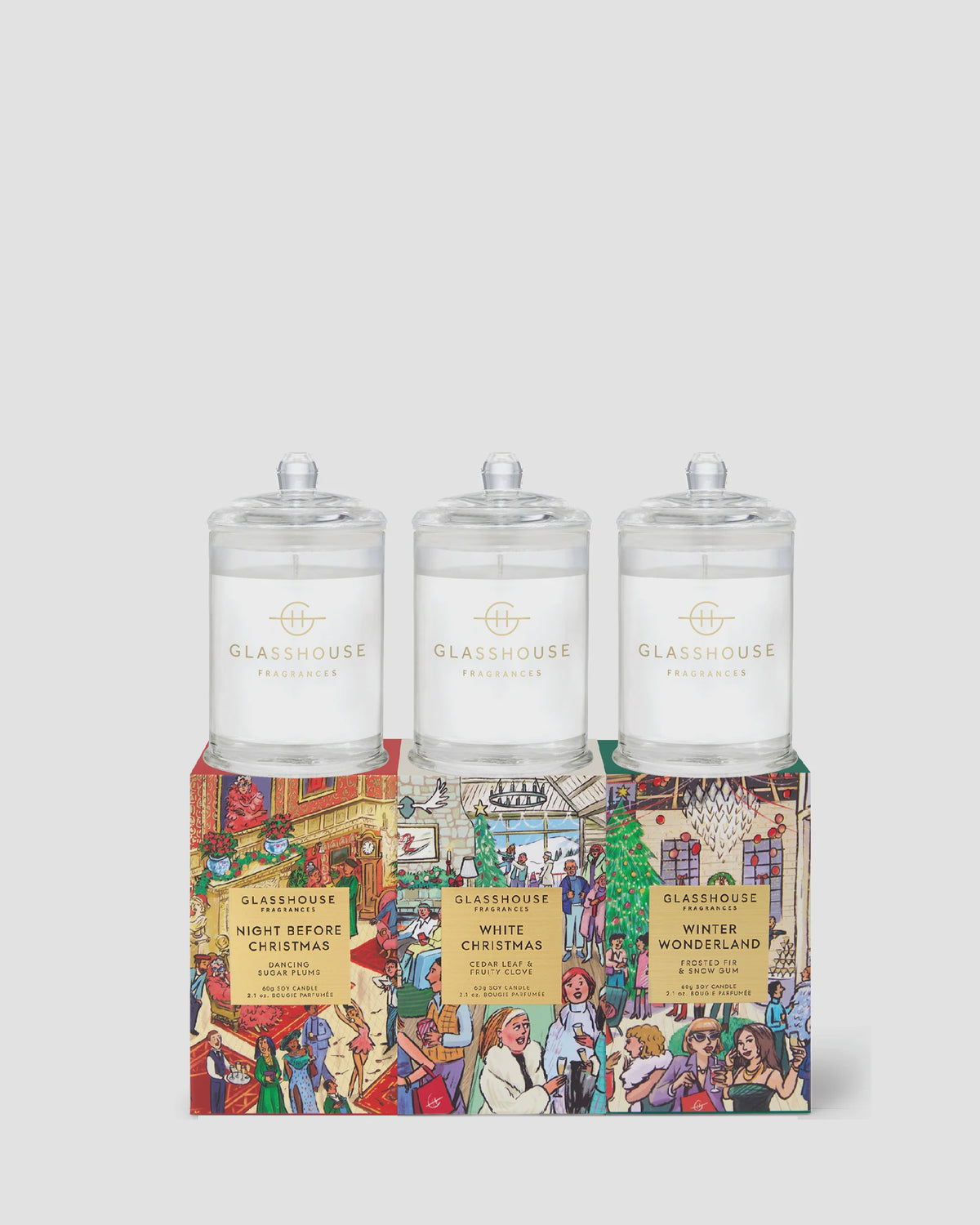 3x60g Candle Trio | Christmas