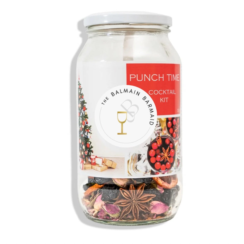 Punch Time Cocktail Kit in a Jar by The Balmain Barmaid
