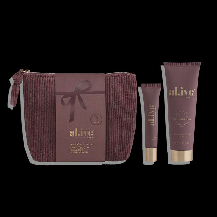 Hand & Lip Gift Set | Sweet Plum & Berries