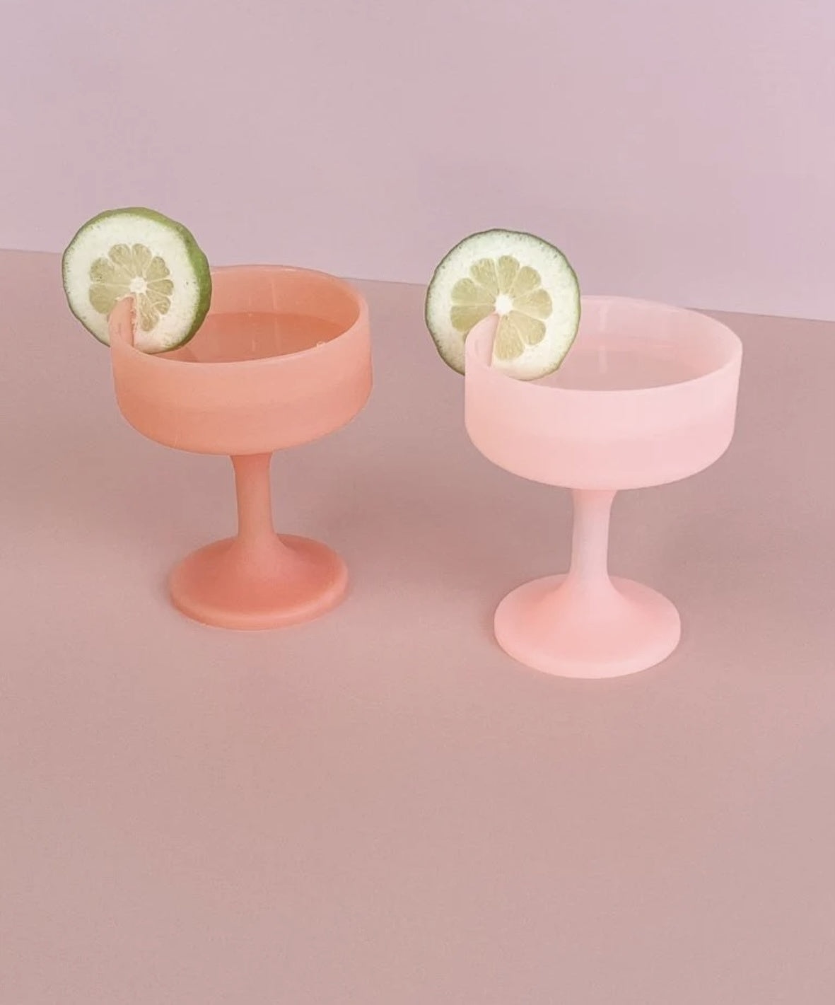 Peach + Petal | Mecc | Silicone Unbreakable Cocktail Glasses